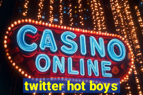 twitter hot boys